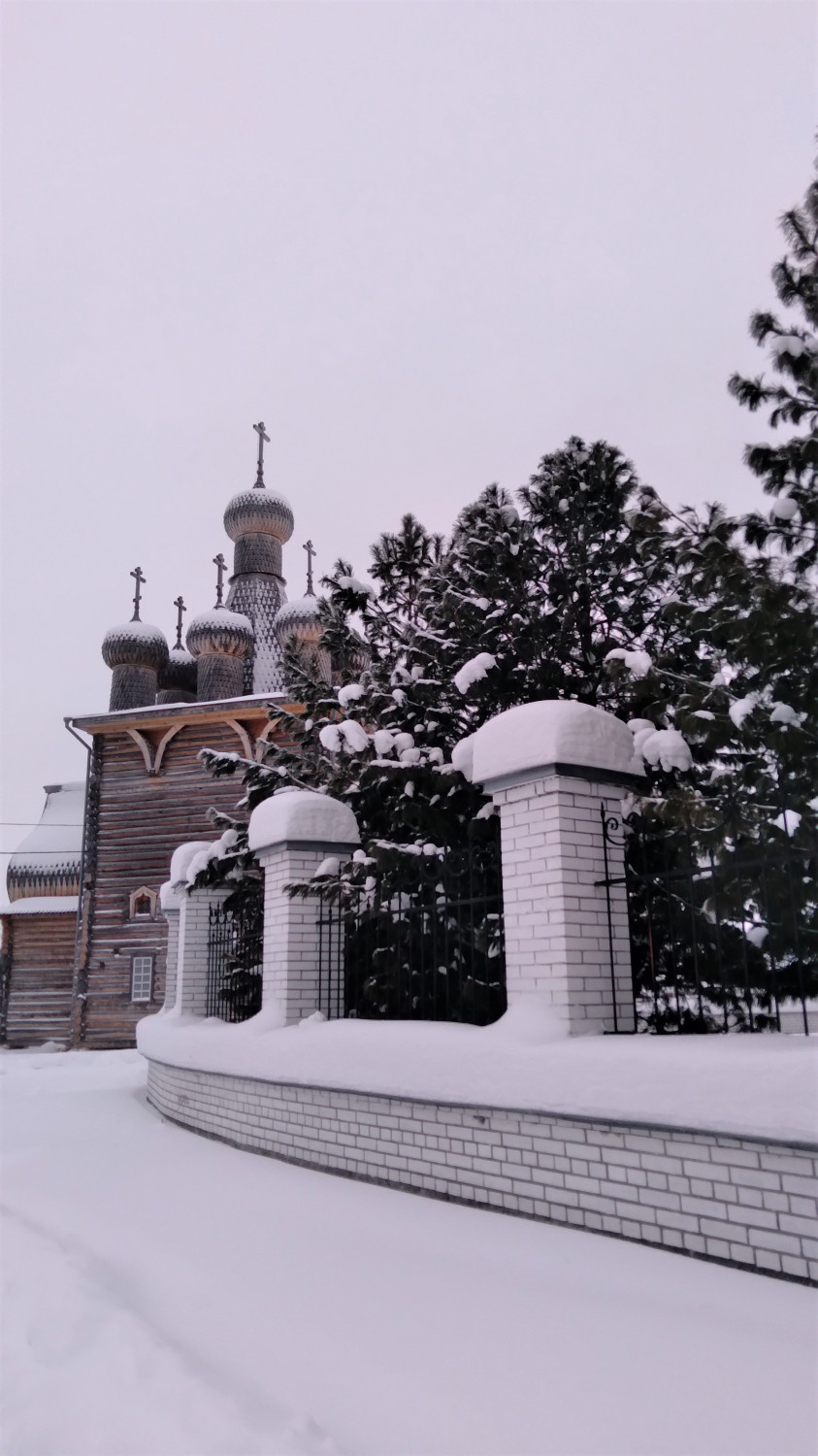 Преображенский храм, Заостровье