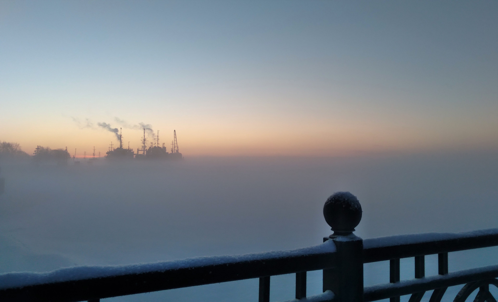 Во время охоты за ледоколом