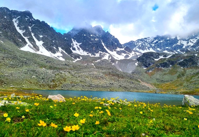 Маркинские озера представляют группу из 5 озер